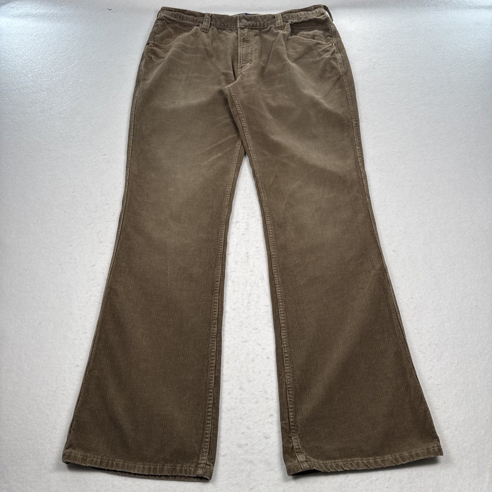 VTG Polo Ralph Lauren Corduroy Pants Fits Mens 36x33 Brown 5-Pocket 90s